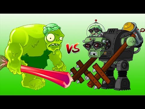 Zoybean Pod Plants Power-Up! Mod vs Gargantuar Prime Fight in Plants vs. Zombies 2 Gameplay