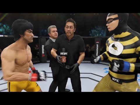 Bruce Lee vs. Man Bee (EA sports UFC 3)