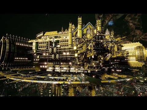 Imperial Fists vs Orks - Massive Battle - Battlefleet Gothic Armada 2