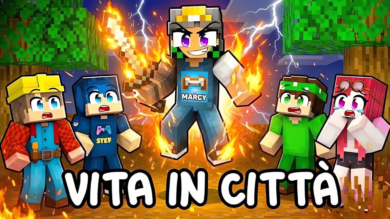 I POTERI DELLA SPADA DI BEDROCK DI STEF - VITA IN CITTÀ 1 REMAKE #53