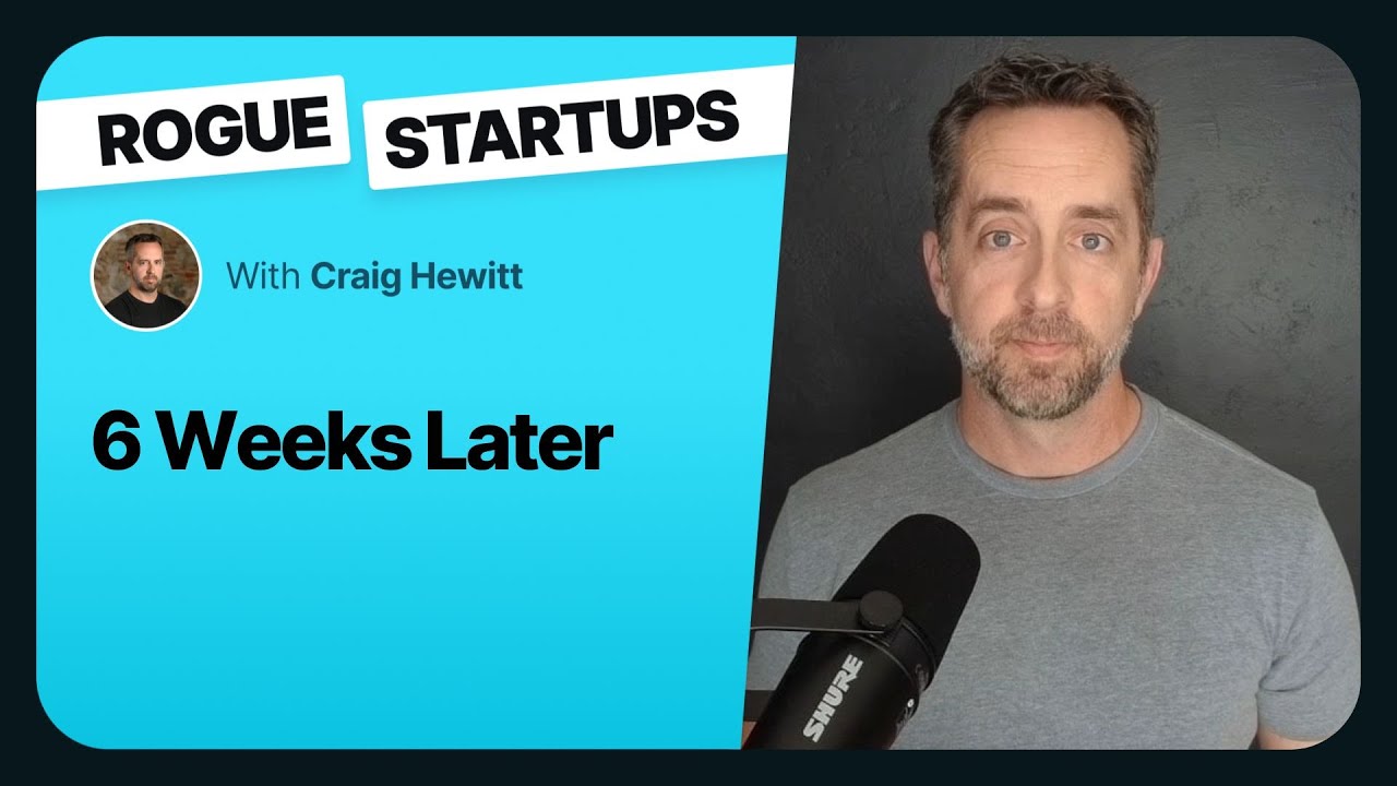 6 Weeks Later: Big Changes In My Founder Life!