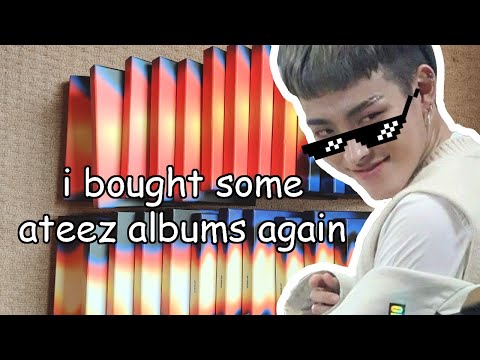 donating my wallet to KQ for Wooyoung (aka unboxing 23 Zero: Fever Part 2 Albums)