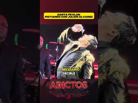 SANTA FE KLAN PISTIANDO con Julion Álvarez ‼️😱#santafeklan #mexico #chile #argentina #usa #texas