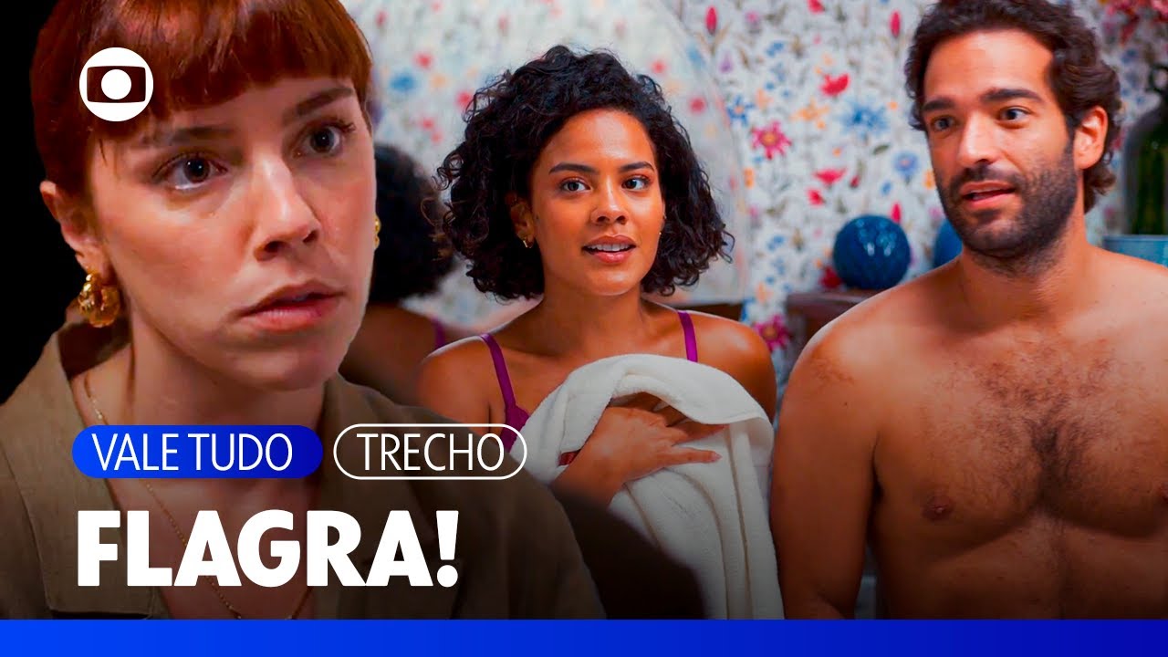 Fátima arma para que Solange flagre ela e Afonso de roupas íntimas! | Vale Tudo | TV Globo