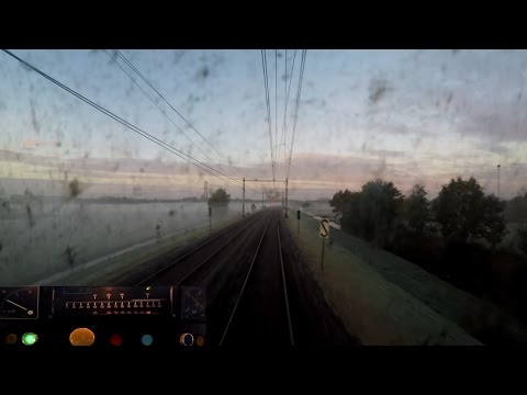 A train driver's view: Alkmaar - Rotterdam CS, SGM, 08-Nov-2016.