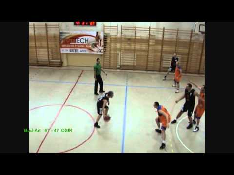 Liga Okręgowa Koszykówki 2010/2011  Bud-Art Częstochowa - OSIR Kłobuck  3 kwarta