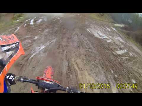 walking the dog on the ktm 450