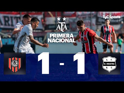 Chacarita 1-1 Deportivo Riestra | Primera Nacional | Fecha 35