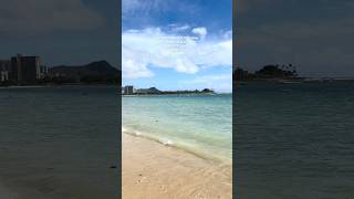 Hawaii🌈【Surfing after work🏄♂️】#hawaii #aloha #honolulu #surfing #shorts #alamoanabeachpark