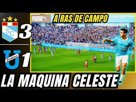 "LO QUE NO VISTE de la TARDE CELESTE: Reacción de la hinchada al baile de Cristal" #sportingcristal