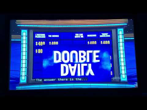Double Jeopardy, Amy Schneider Day 8 - BETTING IT ALL on the 3rd Daily Double (11/26/21)