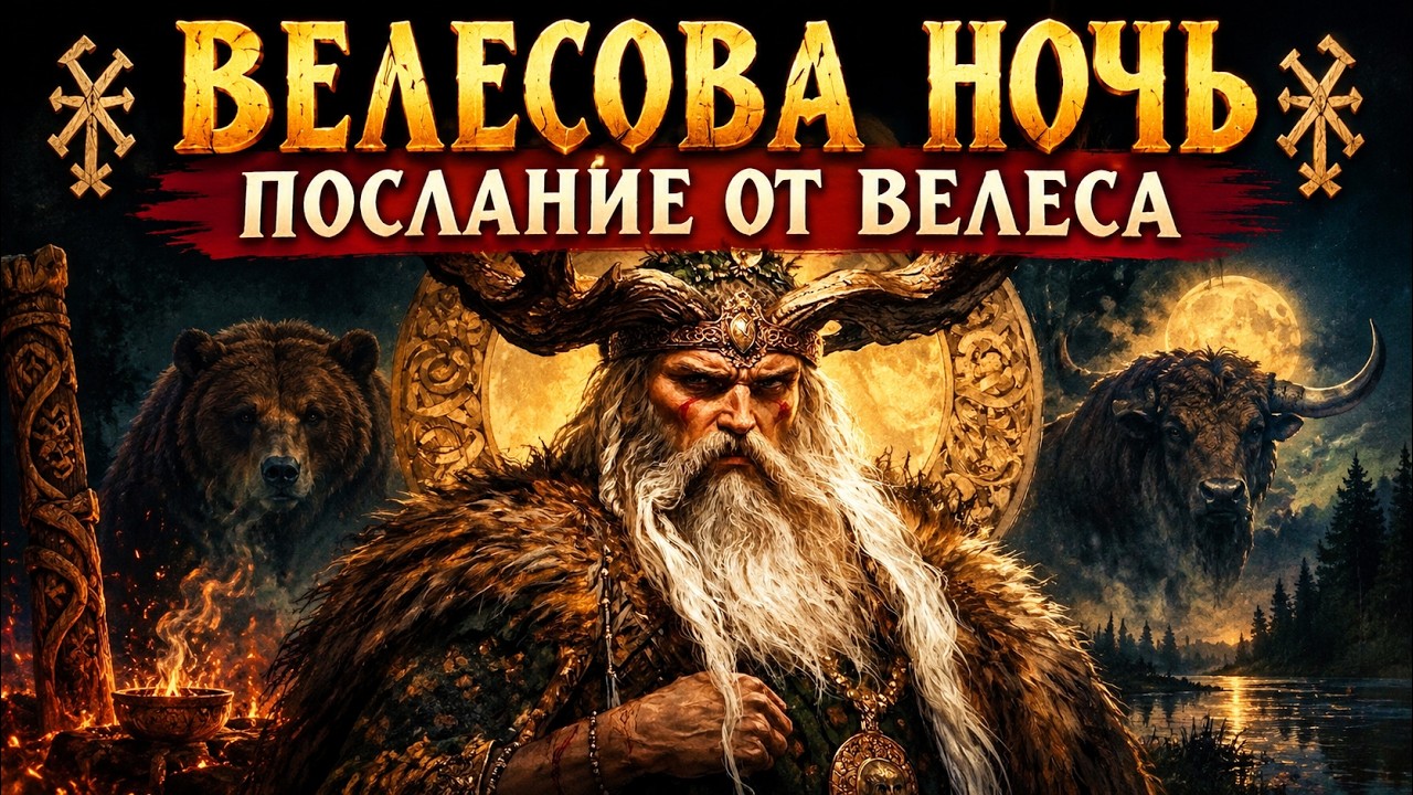 ШОК!!! ВЕЛЕСОВА НОЧЬ ПОСЛАНИЕ ОТ ВЕЛЕСА.#гадание #таро #психология 