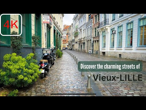 Vieux Lille Walking Tour in 4K: Exploring the Charming Streets and Hidden Gems