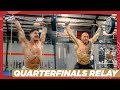 QUARTERFINALS RELAY // Roman Khrennikov & Jorge Fernandez Full CrossFit Workout