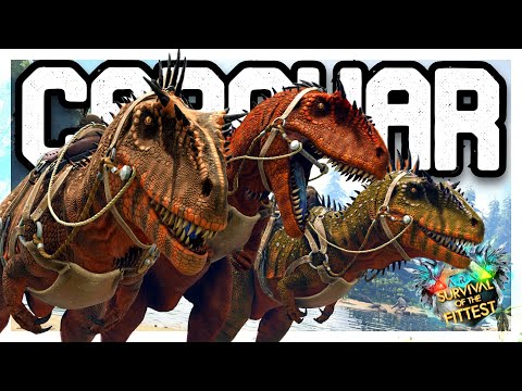 Three Carchars In One Game! - ARK: Survival Of The Fittest