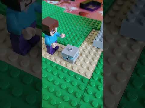 Steve adventure #minecraft #suscribete #lego #minecraftmemes #stevecomeback #beststeve