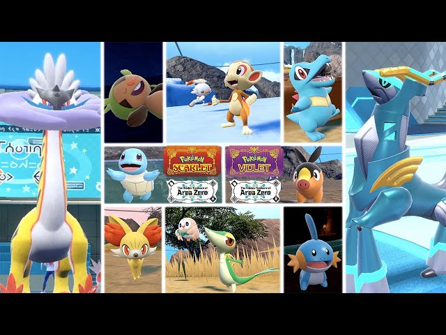 Pokémon Scarlet & Violet DLC Is Bringing Back Your Favorite Starters