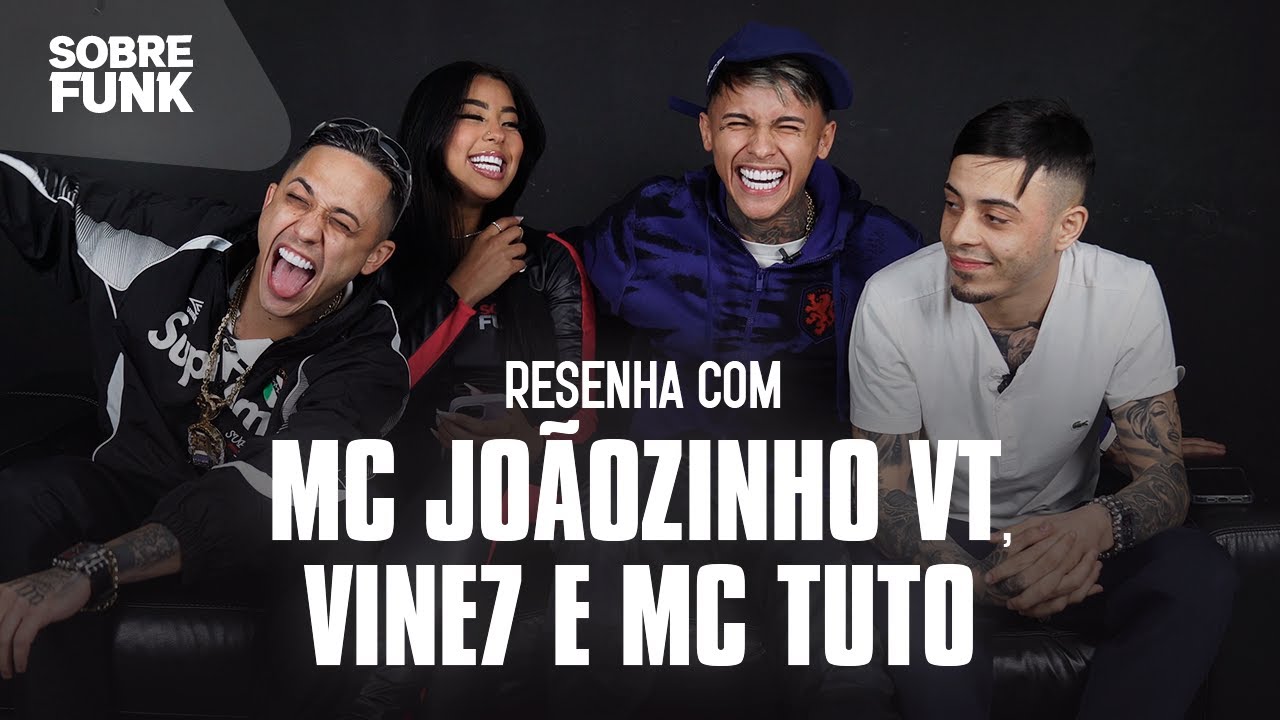 ENTREVISTA COM MC Joãozinho VT, MC Vine7 E MC Tuto JUNTOS, SÓ HISTÓRIA LOUCA 🤣