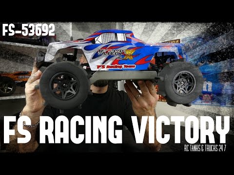 FS RACING FS-53692 1:10 4WD Brushless Water Monster Truck - Unboxing and In-Depth Look