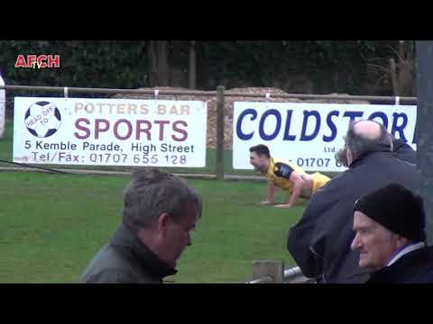 Potters Bar Town 0 AFC Hornchurch 1 (16 Mar 19) - Marks goal