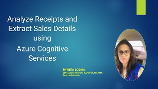 Extract Text from Sales Receipt using Pre-Built Model - Azure Form Recognizer