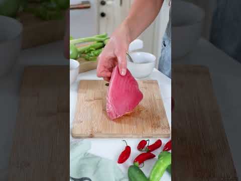 How to Perfectly Sear Ahi Tuna