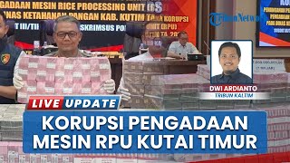 Kasus Korupsi Mesin RPU: Polda Kaltim Ungkap Keterlibatan 3 Tersangka di Kutai Timur