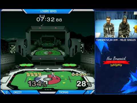 TLAN 2019 Melee Singles - Drizzy (Fox) vs Thomas (Sheik) Losers Semis