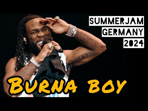 Burna Boy FULL CONCERT // Summerjam Festival 2024 Germany