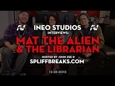 An Interview with Mat The Alien & The Librarian at INEO Studios