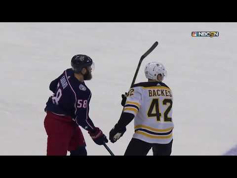 David Savard Big Hit on Noel Acciari (Apr. 2, 2019)