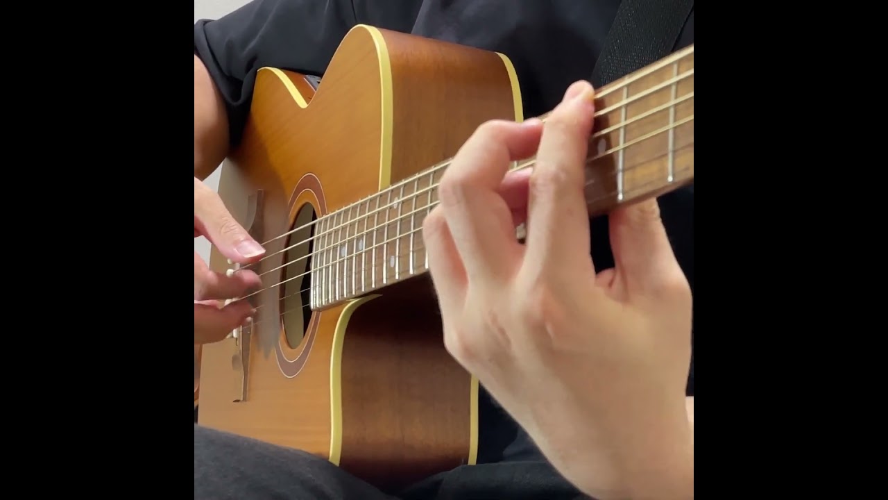 クラシックの曲をアコギで弾く #shorts