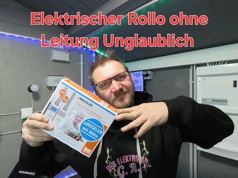 Elektrischer Rollo ohne neue Leitung zu verlegen