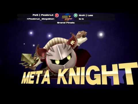 JRWI7 - PeS | Peabnut (Megaman) vs KnK | Lee (Metaknight) - Grand Finals