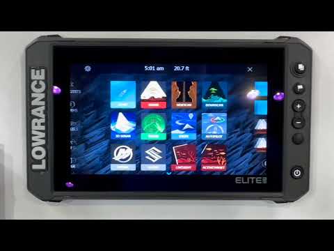 Demo of the Lowrance Elite FS 9 Sonar GPS