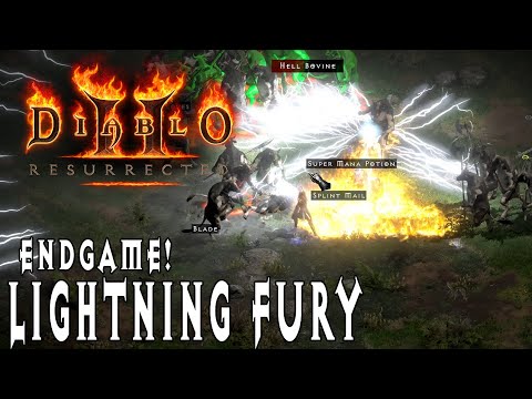 Lightning Fury Endgame - Diablo 2 Resurrected