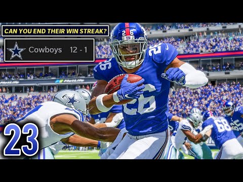 Rematch Against the #1 Seed Cowboys - Madden 22 Franchise Rebuild | Ep.23