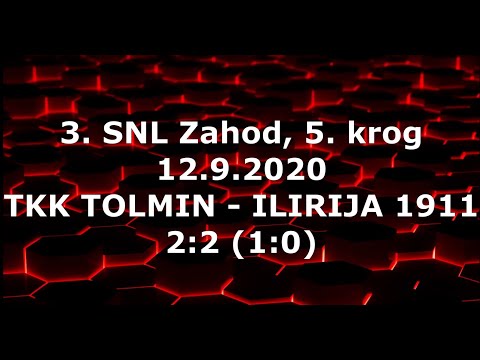 TKK Tolmin – Ilirija 1911  2:2 (1:0), 3.SNL, 5. krog, 12.9.2020