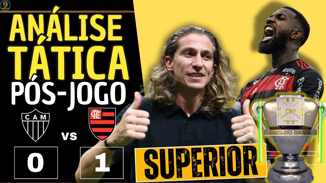 Filipe Luís é GÊNIO! Entenda como Fla DESTRUIU o Atlético e foi CAMPEÃO DA COPA DO BRASIL