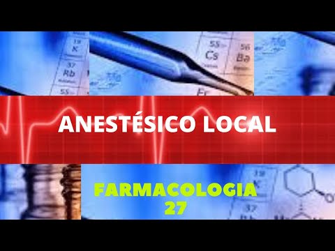 ANESTÉSICO LOCAL - FARMACOLOGIA 27