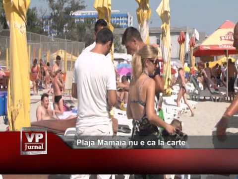 Plaja Mamaia nu e ca la carte