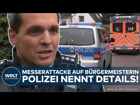 HERDECKE: Messerattacke auf neue Bürgermeisterin! Lebensgefahr! Polizei nennt neue Details