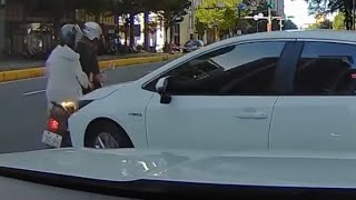 【車禍影片】我只是在這排隊進好市多，沒我的事吧？