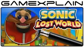 Sonic Lost World - Gameplay Analysis Part 4 (Secrets & Hidden Details)