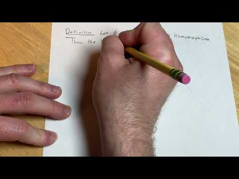 Definition of the Kernel of a Group Homomorphism