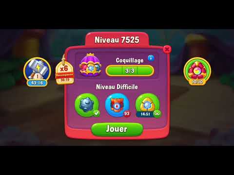 Fishdom level 7521 to 7531 / niveau 7521 au 7531
