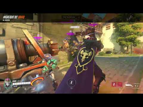 Reaper's Death Blossom + Kiriko's Kitsune Rush (Overwatch2)