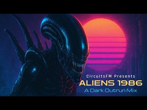 Aliens 1986: Dark Sci Fi Synthwave Battle | Full Album | Metal Outrun • Darkwave • Cinematic Mix