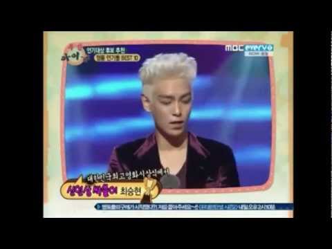 111126 - TOP (Big Bang) - #2. Best Acting Idol @ MBC Weekly Idol