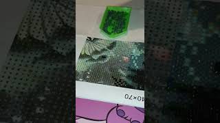 Épisode 3 - Diamond Painting Paon #detente #paon #diamondpainting